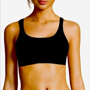 High impact black sport bra casall S